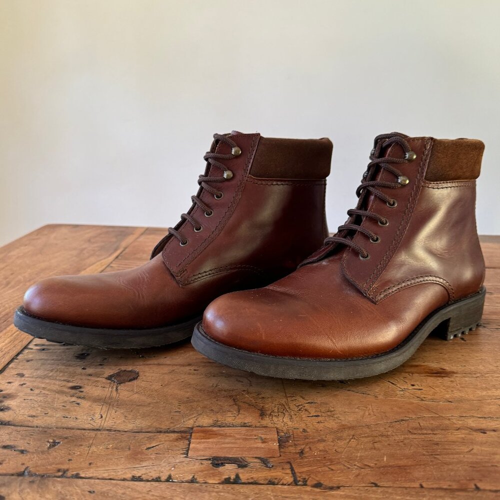 A.P.C Ranger Leather Boots  MEN'S SIZE 45,  NWOT